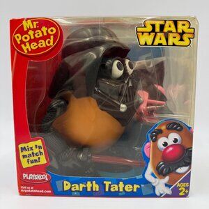 Playskool Mr. Potato Head Star Wars Darth Tater Figure NIB Light Box Damage